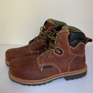 HAWX Waterproof Composite Toe Leather Work Boots Men’s 10B NWOT